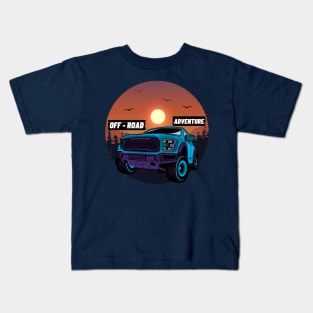 off - road adventure Kids T-Shirt